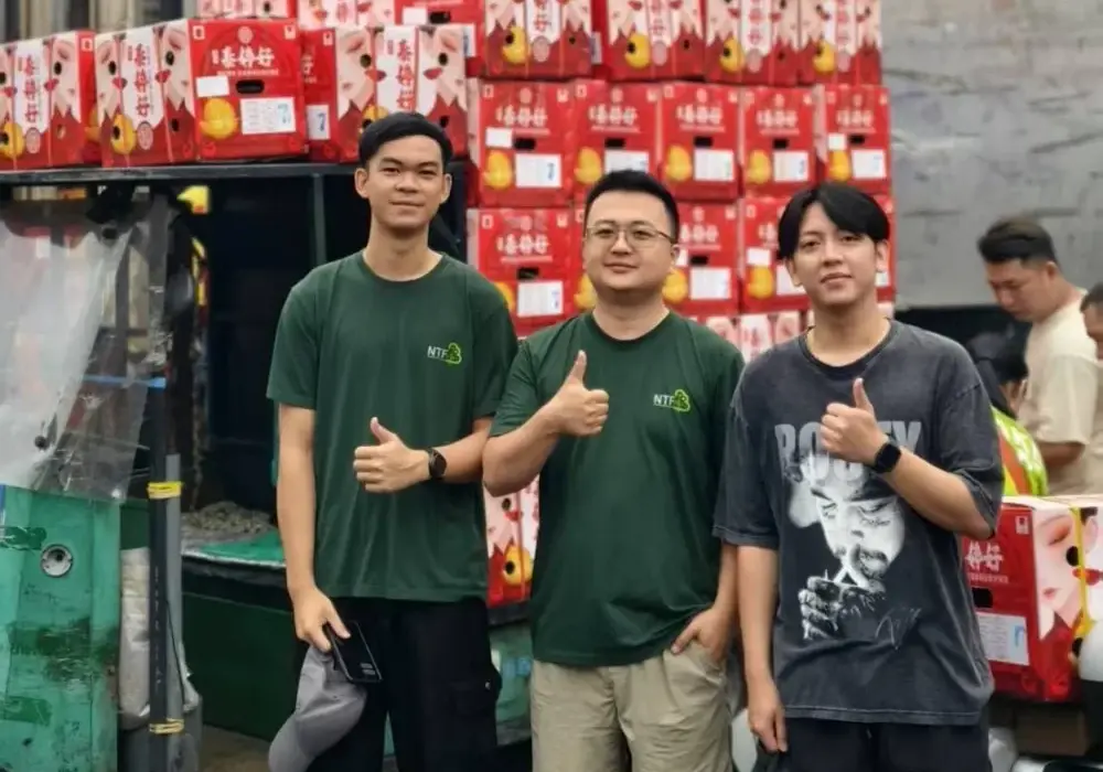 ทีมงาน NTF พร้อมด้วยพันธมิตร เข้าเยี่ยมชมตลาดผลไม้เจียงหนาน เมืองกวางเจา
