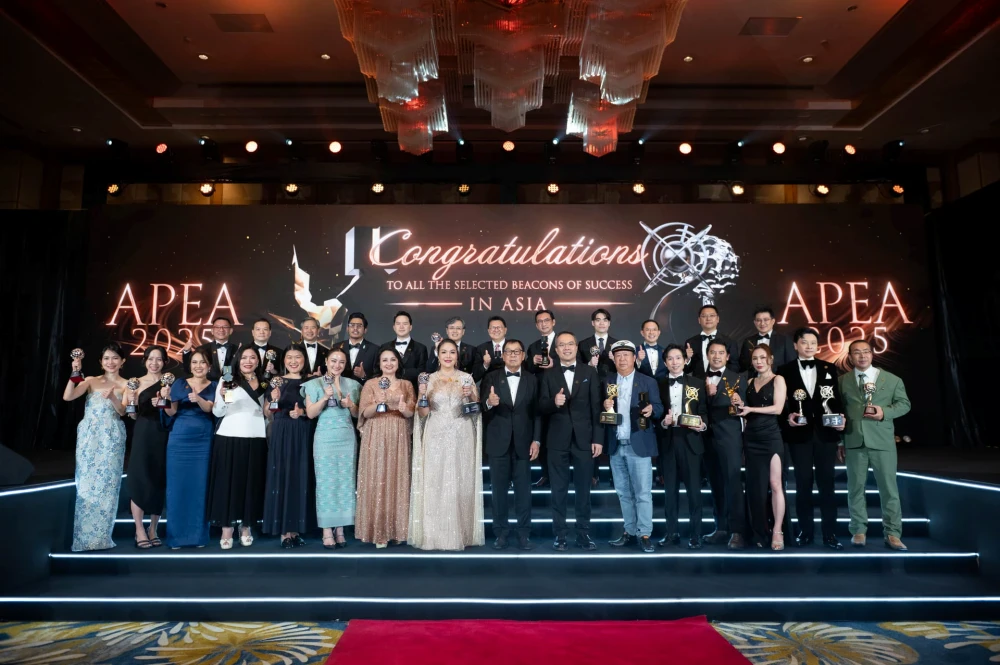 บริษัท เอ็นทีเอฟ อินเตอร์กรุ๊ป (ประเทศไทย) จำกัด (มหาชน) คว้ารางวัล Fast Enterprise Award จากเวที Asia Pacific Enterprise Awards (APEA) 2025