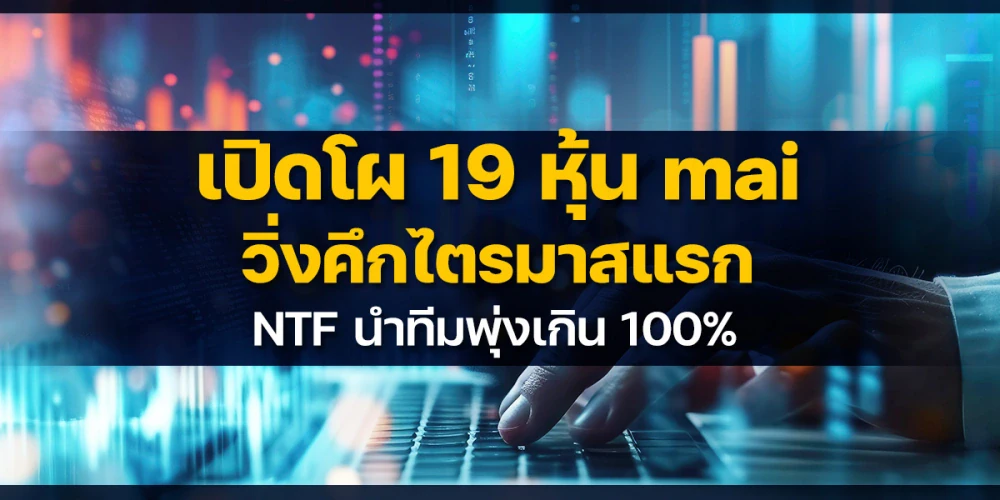 เปิดโผ 19 หุ้น mai วิ่งคึกไตรมาสแรก NTF นำทีมพุ่งเกิน 100%